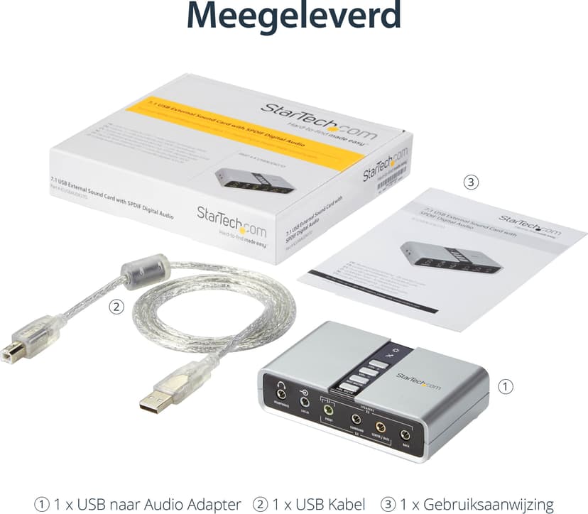 Startech 7.1 USB Audio Adapter
