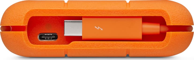 LaCie Rugged 5TB Mobile Drive - (Fyndvara klass 2) Grå, Gul