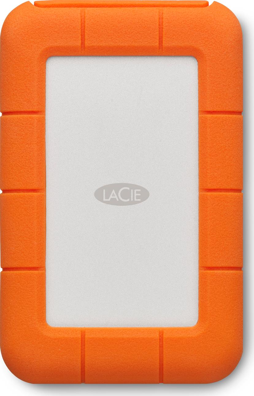 LaCie Rugged 5TB Mobile Drive - (Fyndvara klass 2) Grå, Gul