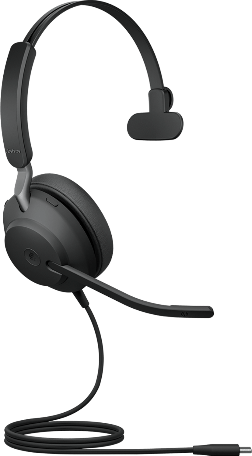 Jabra Evolve2 40 SE Mono USB-A, USB-C Microsoft Teams Sort