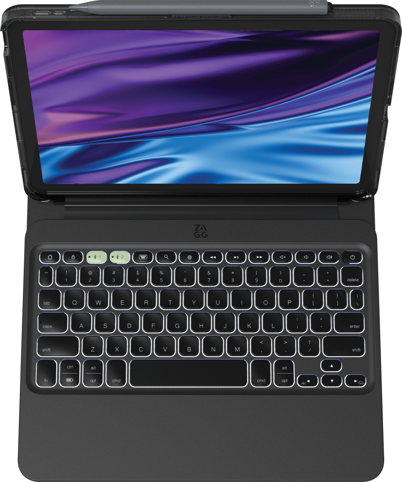 Zagg Pro Keys 2 - (Fyndvara klass 2) iPad Air 11" (M2), iPad Air 11" (M3) Nordisk Svart