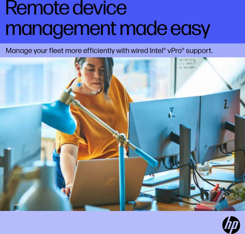 HP Thunderbolt Dock G4 120W - (Fyndvara klass 3) Thunderbolt 4