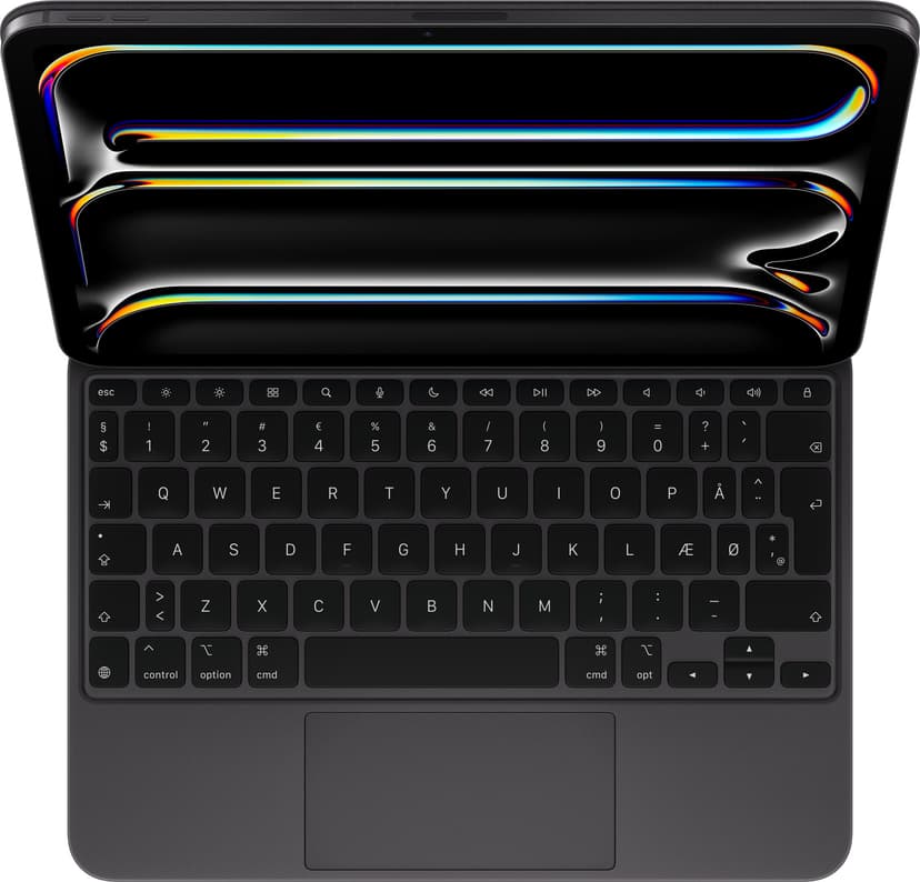 Apple Magic Keyboard Ipad Pro 11" (2024) Danish Black - (Löytötuote luokka 1) iPad Pro 11" (M4)) Tanska Musta