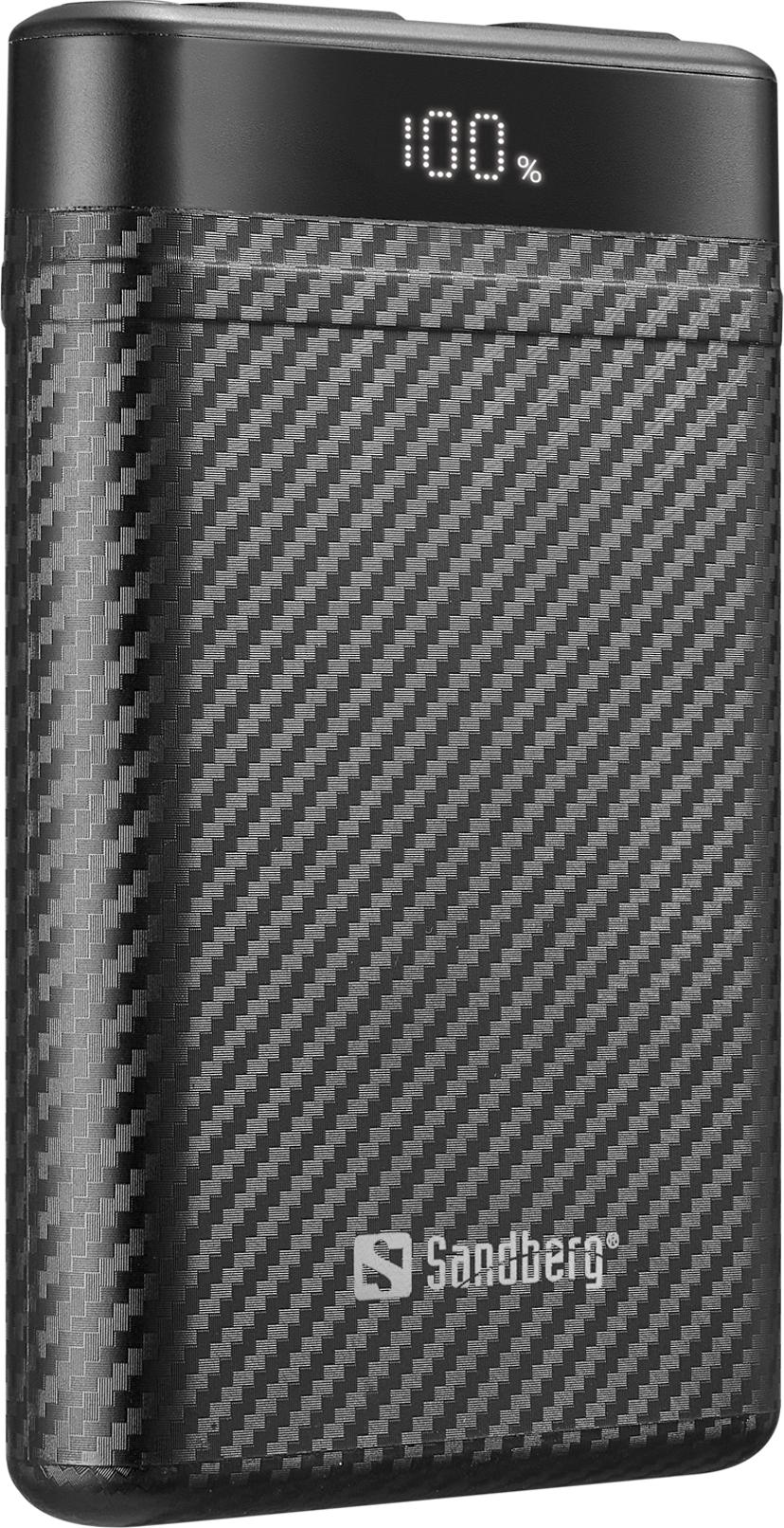 Sandberg Survivor Nano Powerbank 10000 mAh 10000mAh Svart
