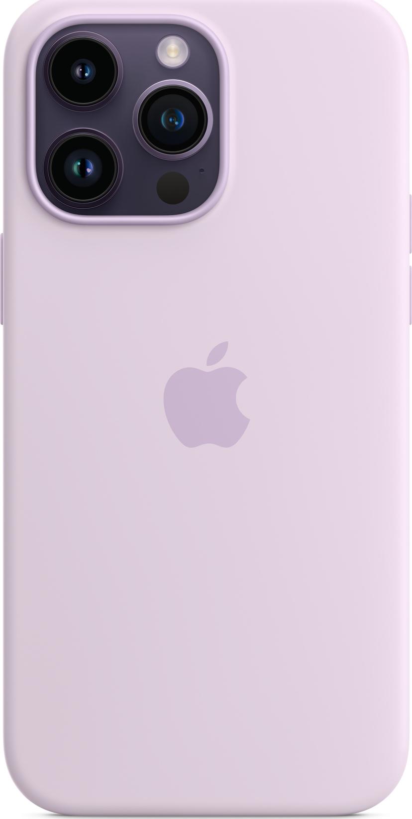 Apple Silicone Case With Magsafe Lila