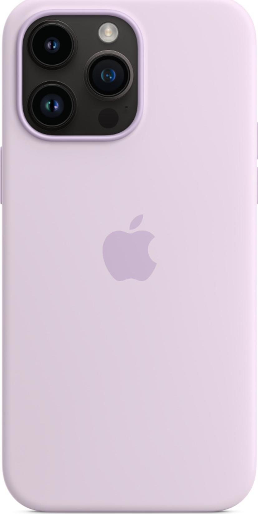 Apple Silicone Case With Magsafe Lila