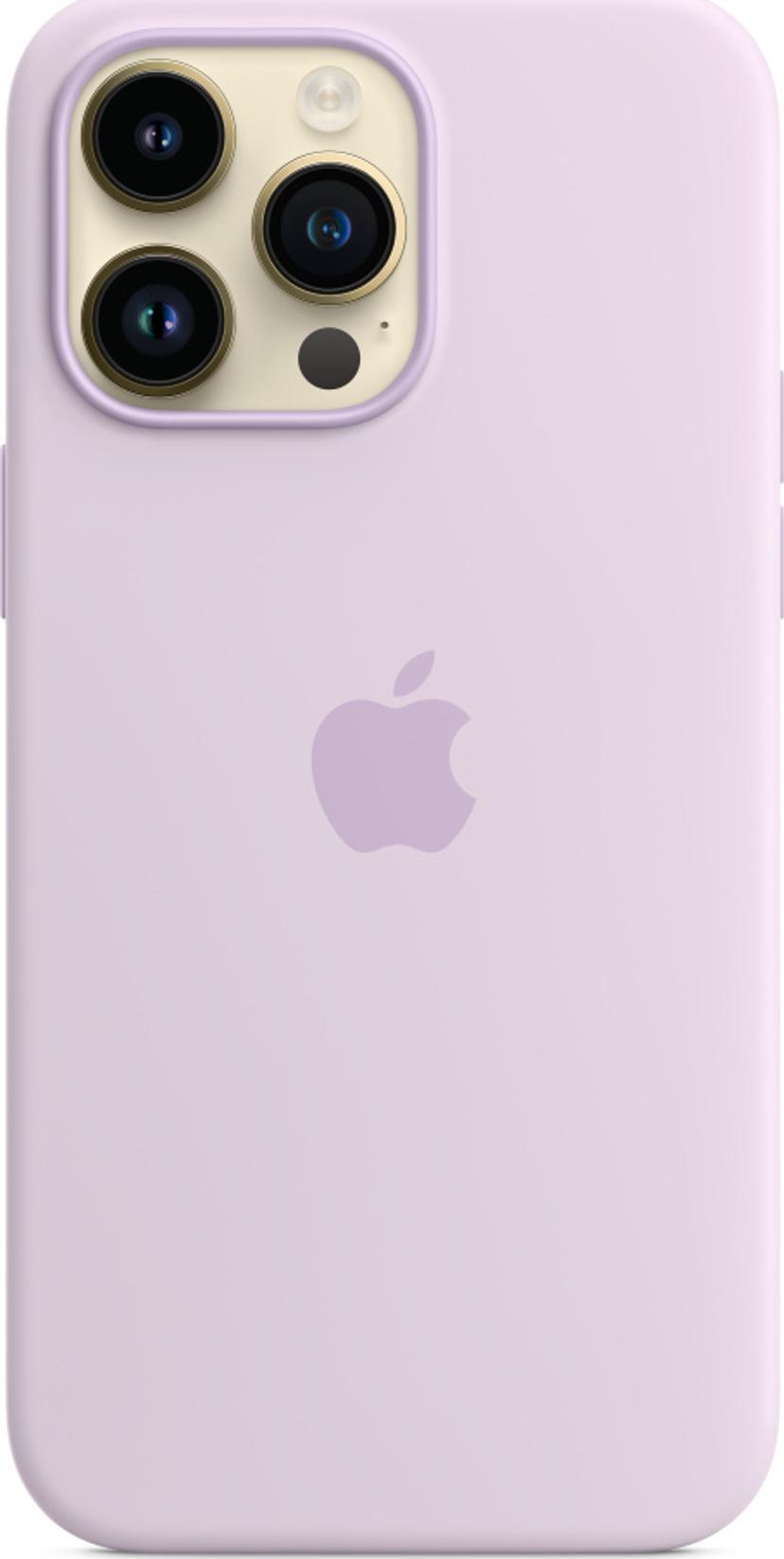 Apple Silicone Case With Magsafe Lila