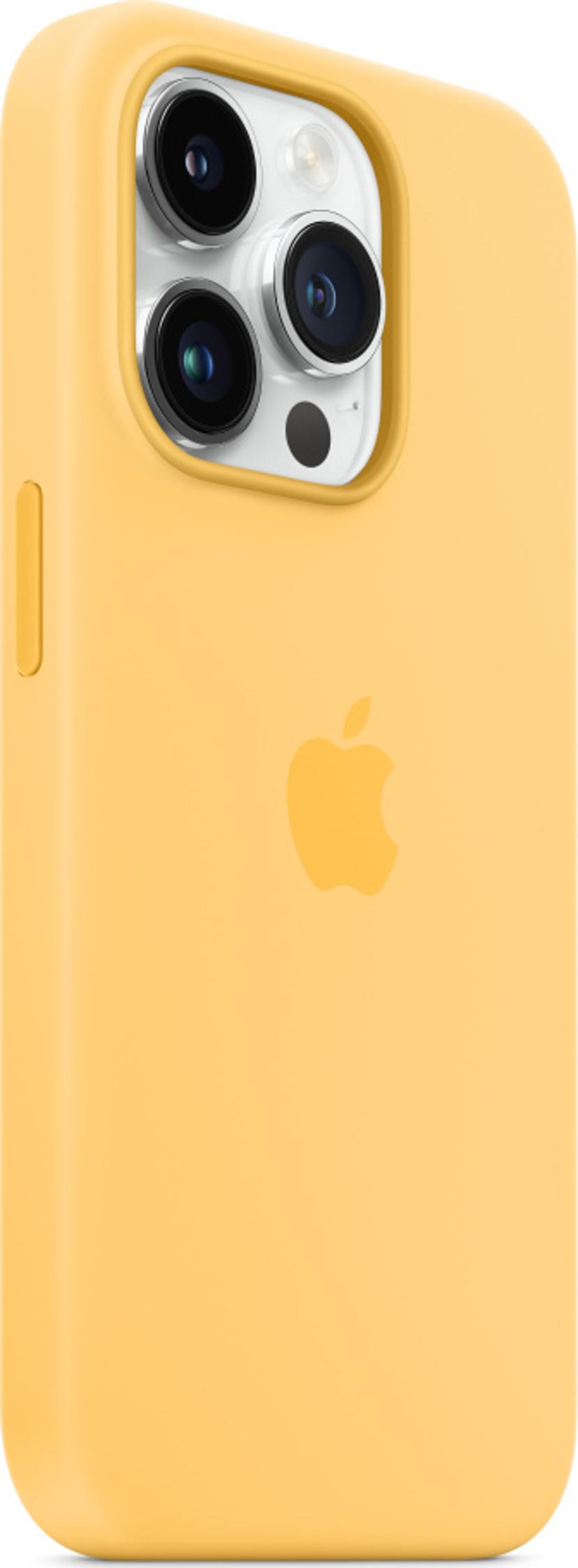 Apple Silicone Case With Magsafe Geel