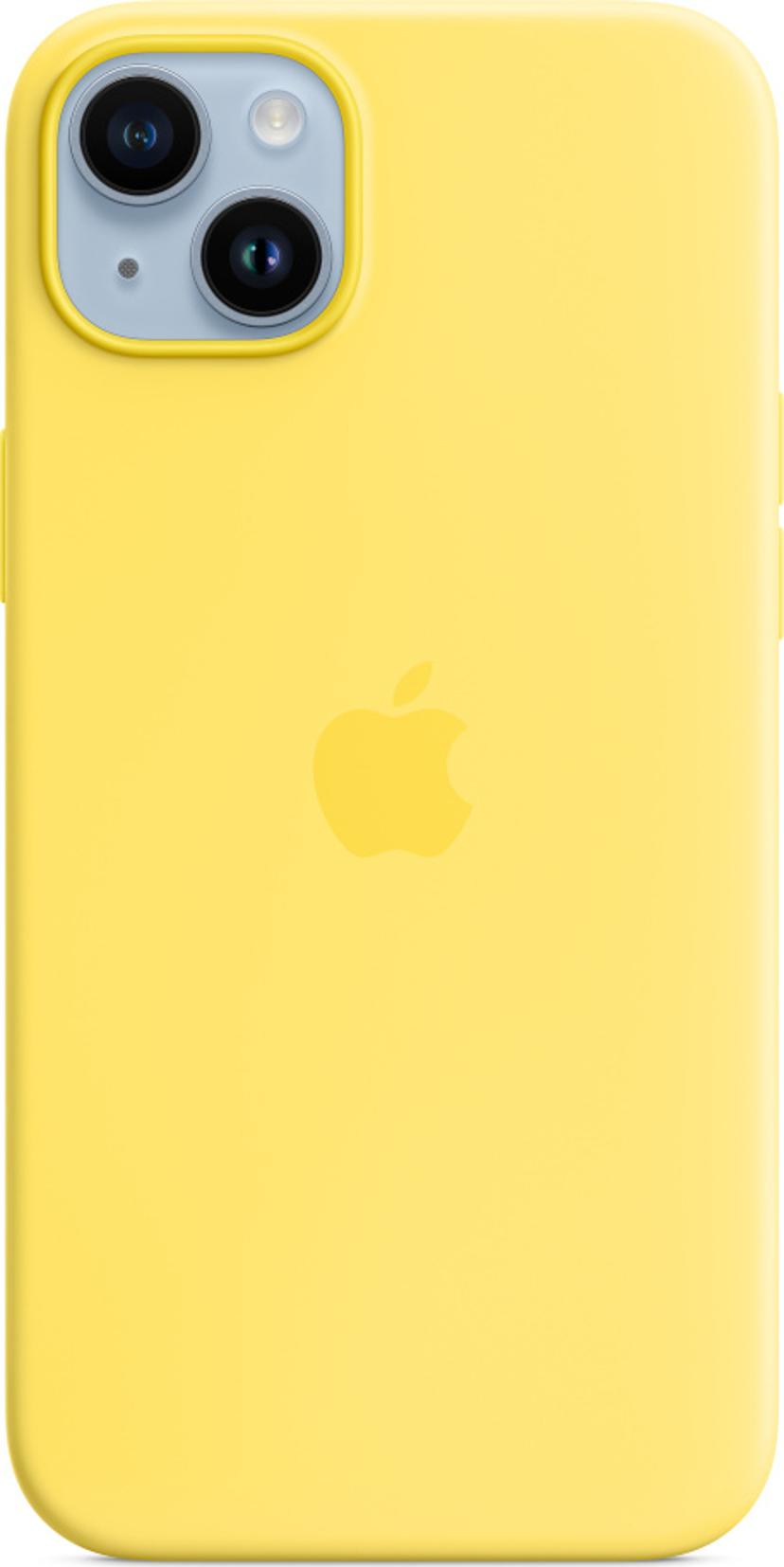 Apple Silicone Case With Magsafe iPhone 14 Plus Keltainen