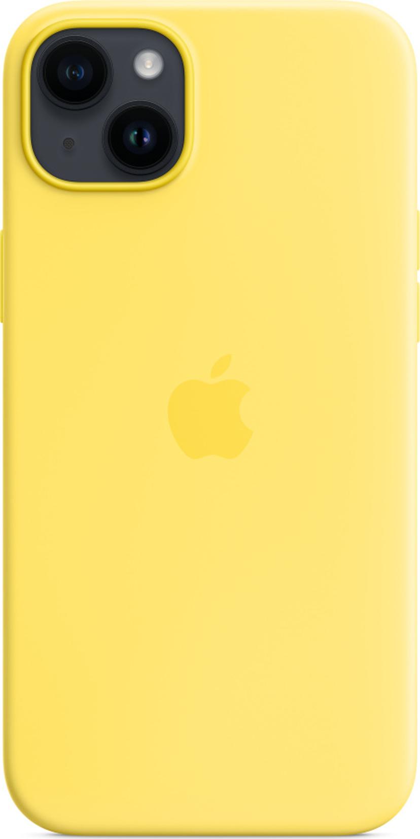 Apple Silikonskal med MagSafe iPhone 14 Plus Gul