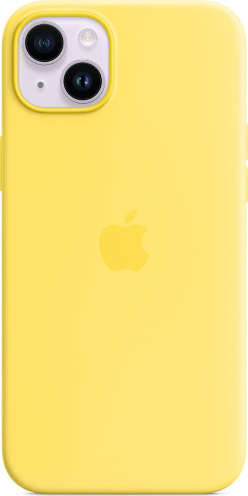 Apple Silikonskal med MagSafe iPhone 14 Plus Gul