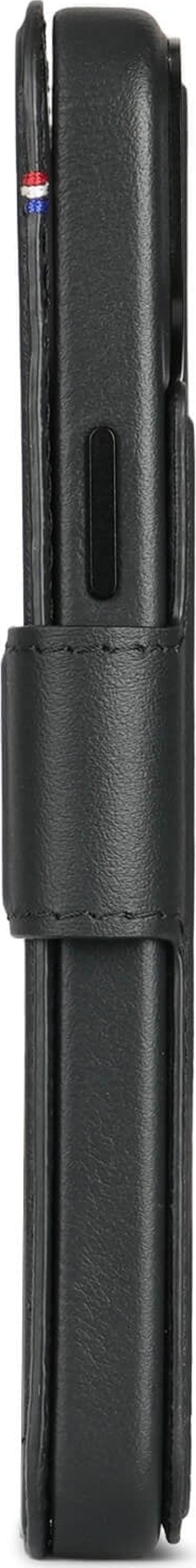 Decoded Leather Detachable Wallet iPhone 15 Plus Svart