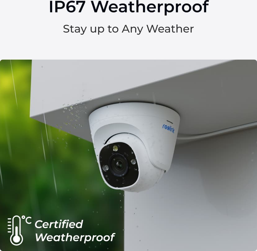 Reolink P344 (RLC-1224A) 12MP UHD POE CAMERA 5-PACK
