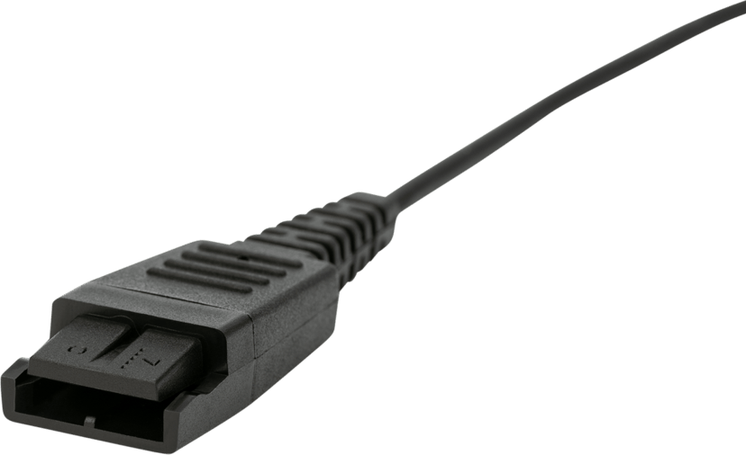 Jabra Biz 2300 Qd Duo - (Fyndvara klass 2) Stereo CE, FCC, UL, cUL,EAC, RCM, KCC, RoHS, REACH Svart