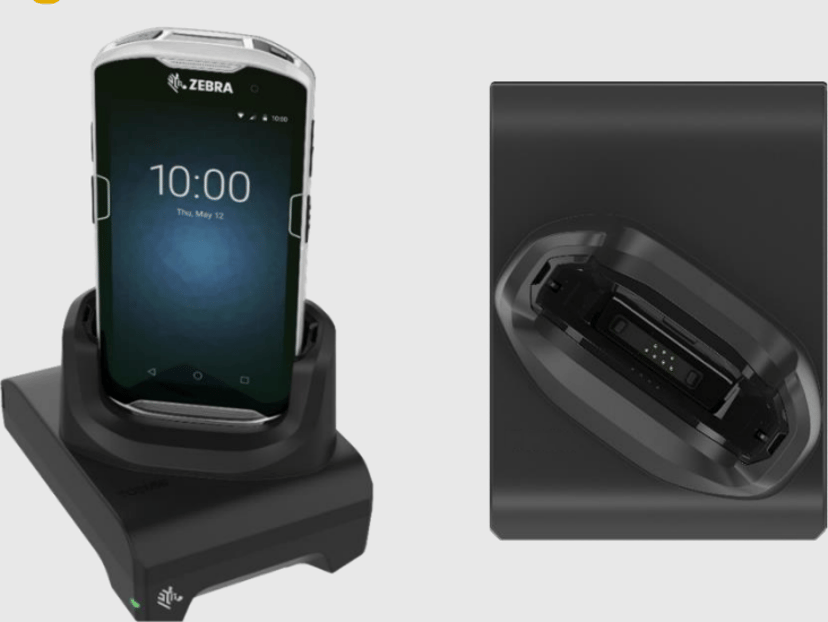 Zebra Cradle/Charger 1-Slot USB - TC51/TC56  - (Löytötuote luokka 2) Musta