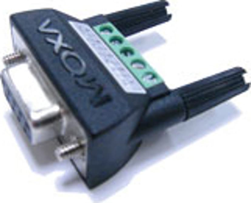 Moxa Mini DB9F-to-TB Mini Female DB9 Terminal Block Zwart Mini Female DB9 Terminal Block