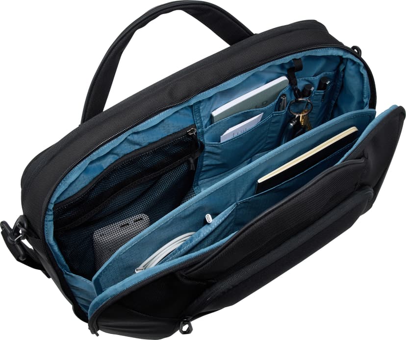 Thule Accent TACLB2216 - Black 40.6 cm (16") Briefcase - (Kuppvare klasse 1) 16" Resirkulert polyester Sort