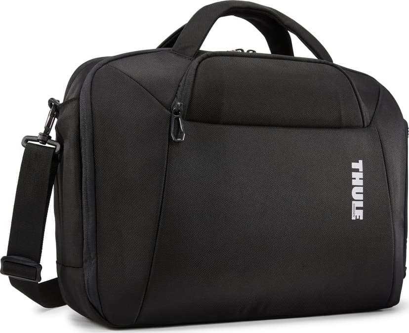 Thule Accent TACLB2216 - Black 40.6 cm (16") Briefcase - (Löytötuote luokka 1) 16" Kierrätetty polyesteri Musta