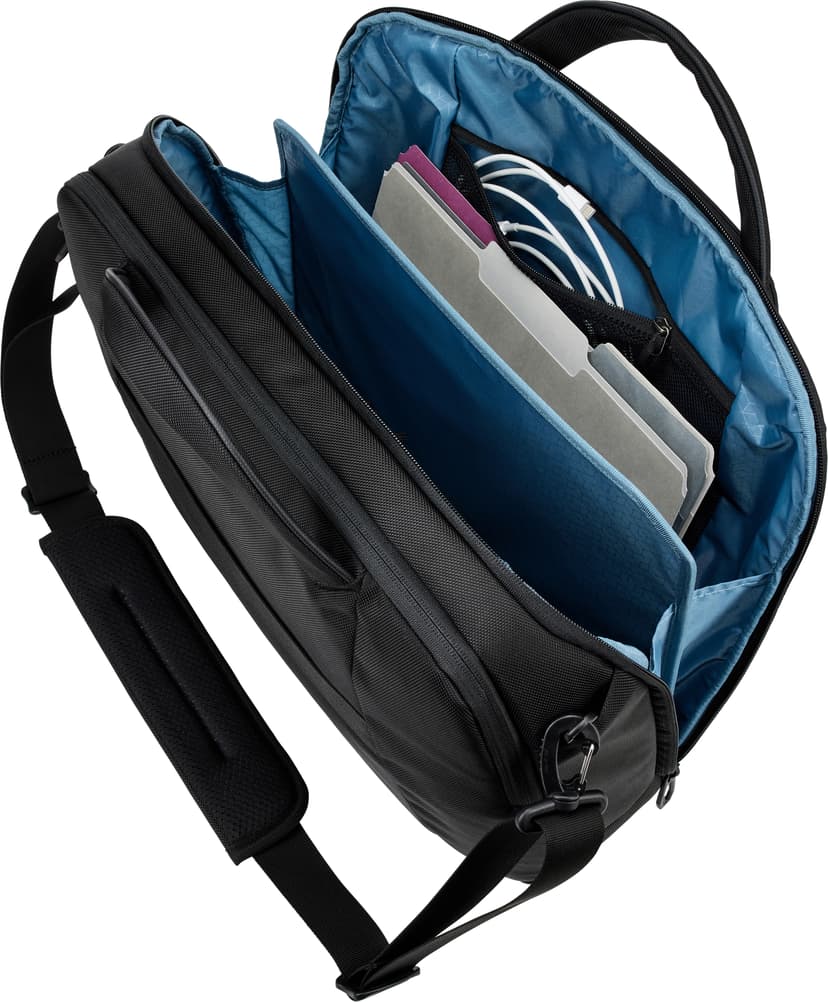 Thule Accent TACLB2216 - Black 40.6 cm (16") Briefcase - (Löytötuote luokka 1) 16" Kierrätetty polyesteri Musta
