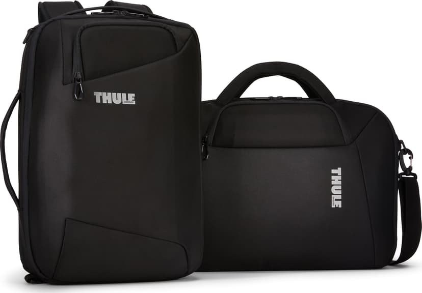 Thule Accent TACLB2216 - Black 40.6 cm (16") Briefcase - (Löytötuote luokka 1) 16" Kierrätetty polyesteri Musta