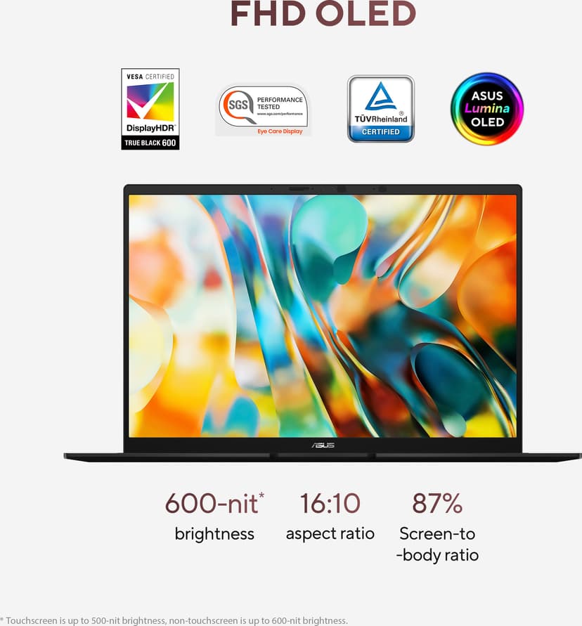 ASUS Zenbook 14 AMD Ryzen AI 5 16GB 512GB 14"
