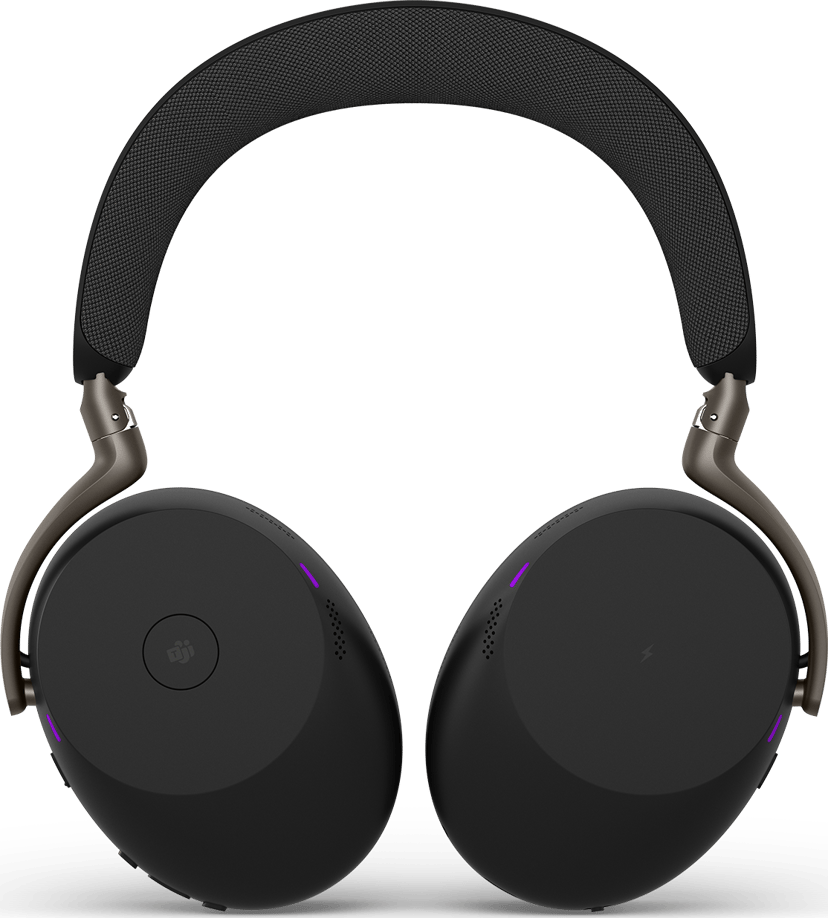 Jabra Evolve3 85 incl Charging Pad Stereo USB-A Microsoft Teams Svart