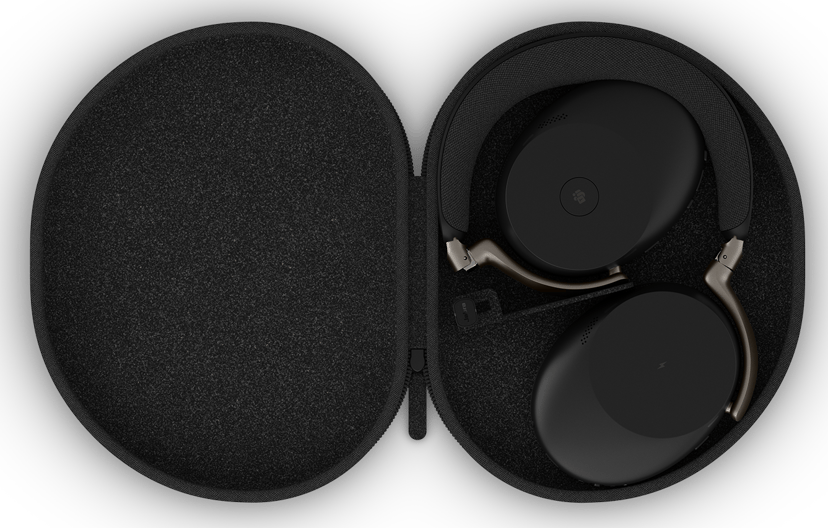 Jabra Evolve3 85 incl Charging Pad Stereo USB-C Microsoft Teams Svart