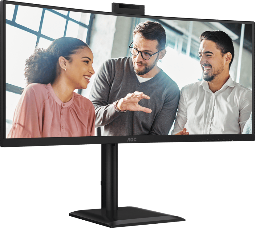 AOC CU34E4CW - (Fyndvara klass 2) 34" 3440 × 1440pixels VA 21:9 120Hz