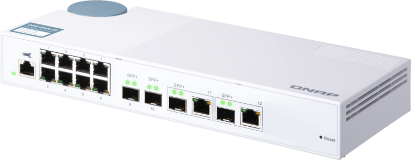 QNAP QSW-M408-2C verkkokytkin Hallittu L2 10G Ethernet (100/1000/10000) Valkoinen