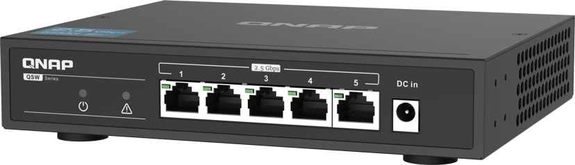 QNAP QSW-1105-5T 2.5G Ethernet Switch