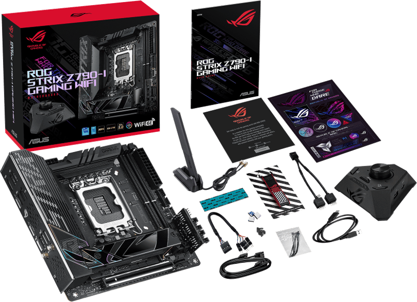 ASUS ROG STRIX Z790-I GAMING WIFI - (Fyndvara klass 2) LGA 1700 Mini-ITX