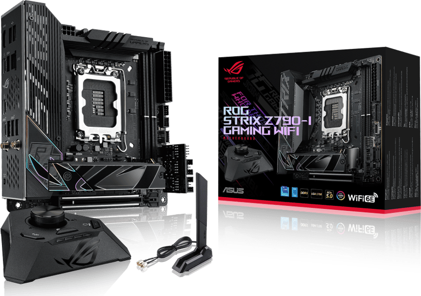 ASUS ROG STRIX Z790-I GAMING WIFI - (Fyndvara klass 2) LGA 1700 Mini-ITX