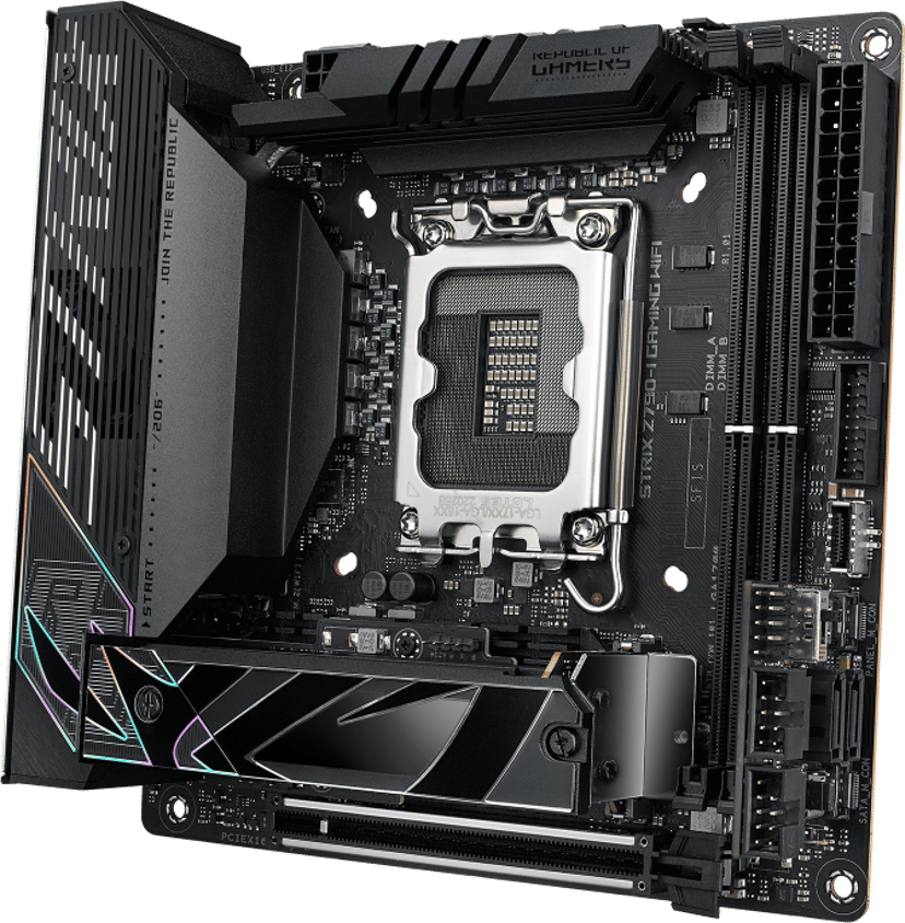 ASUS ROG STRIX Z790-I GAMING WIFI - (Fyndvara klass 2) LGA 1700 Mini-ITX