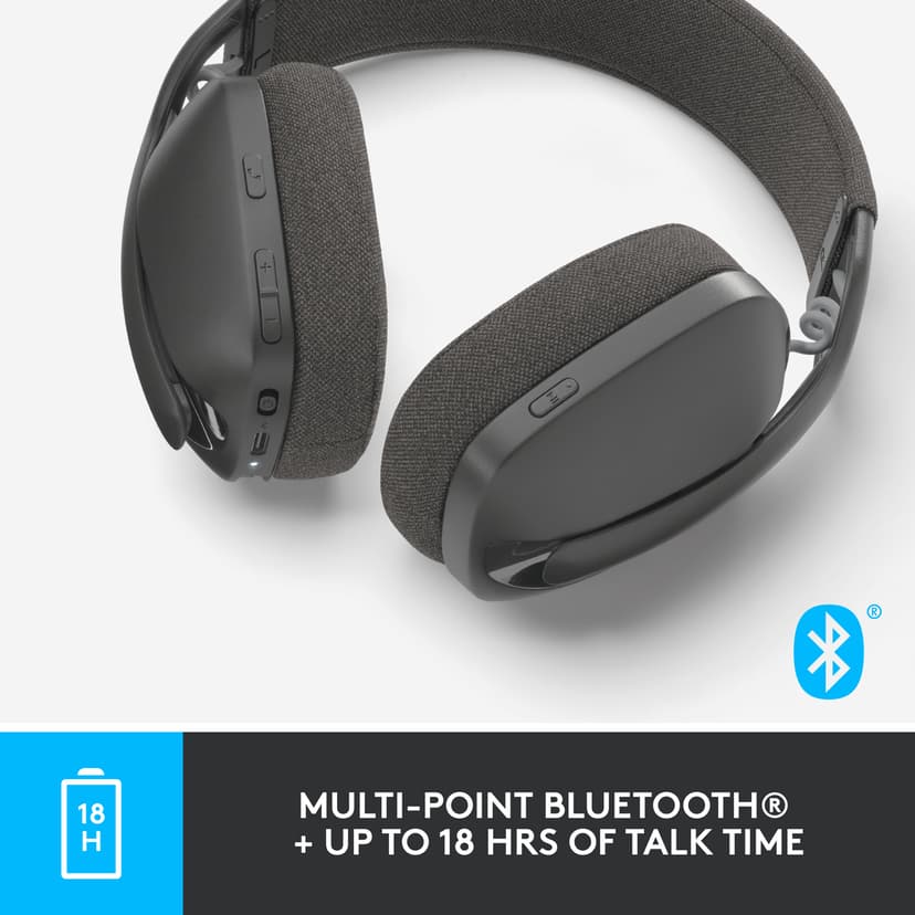 Logitech Zone Vibe 100 - (Fyndvara klass 2) Stereo Grafit
