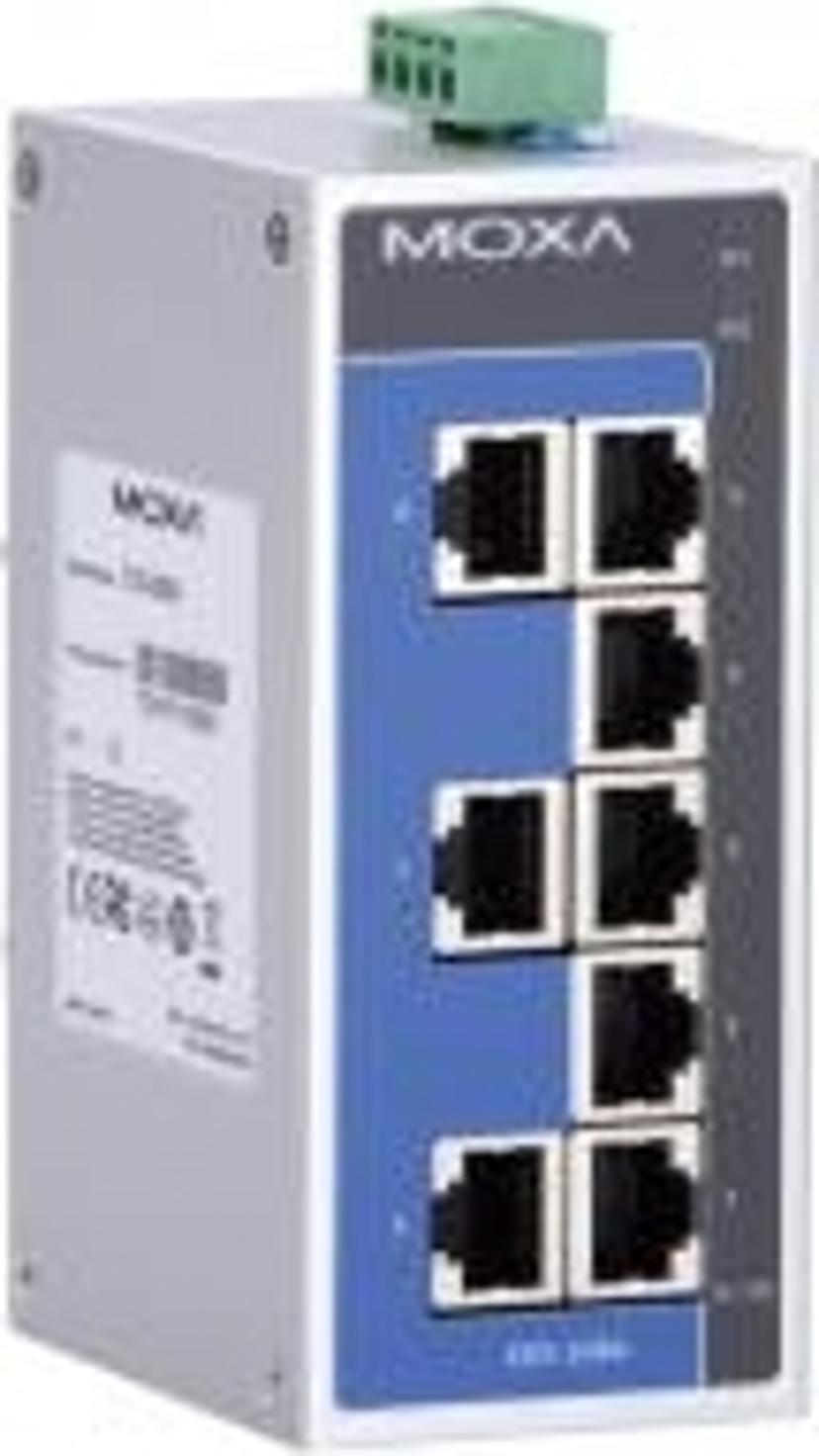 Moxa EDS-208A-T verkkokytkin Hallitsematon