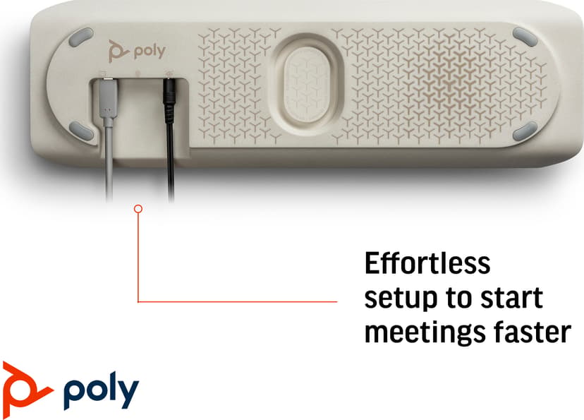 HP Poly Sync 60 Sy60-m Small Conference Speakerphone