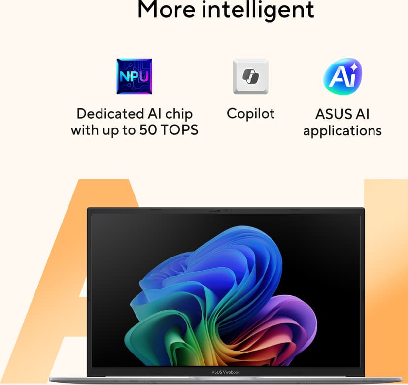 ASUS Vivobook 18 AMD Ryzen AI 7 1000GB 18"