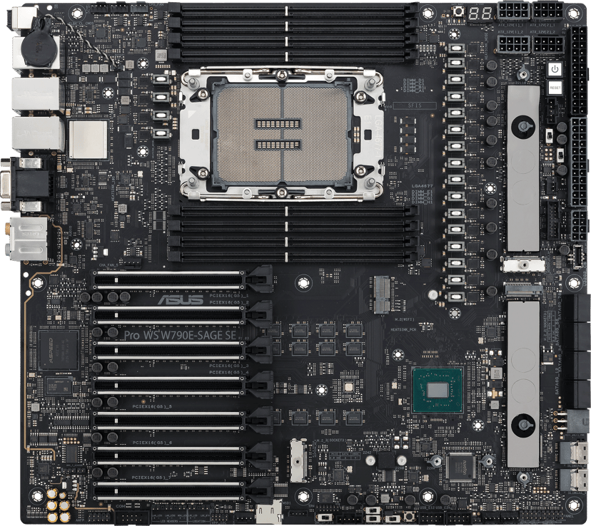 ASUS Pro WS W790-SAGE SE LGA 4677 (Socket E) EEB Bundkort