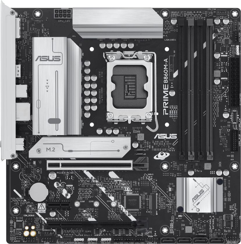 ASUS Prime B860M-A-CSM LGA 1851 Micro-ATX Moderkort