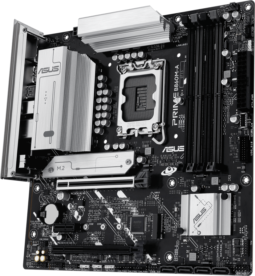 ASUS Prime B860M-A-CSM LGA 1851 Micro-ATX Moderkort