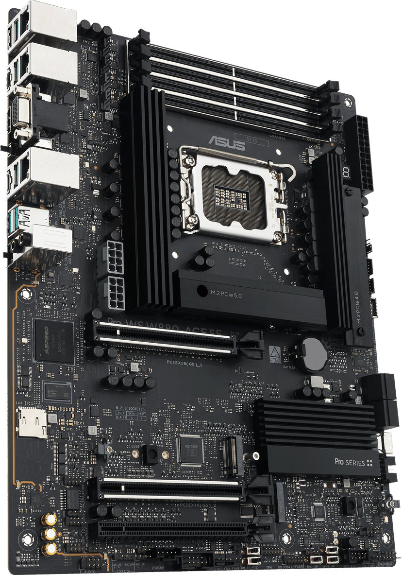ASUS Pro WS W880-ACE SE LGA 1851 ATX Hovedkort