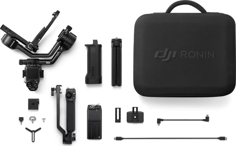 DJI RS 5 combo Handhållen kamerastabilisator Svart