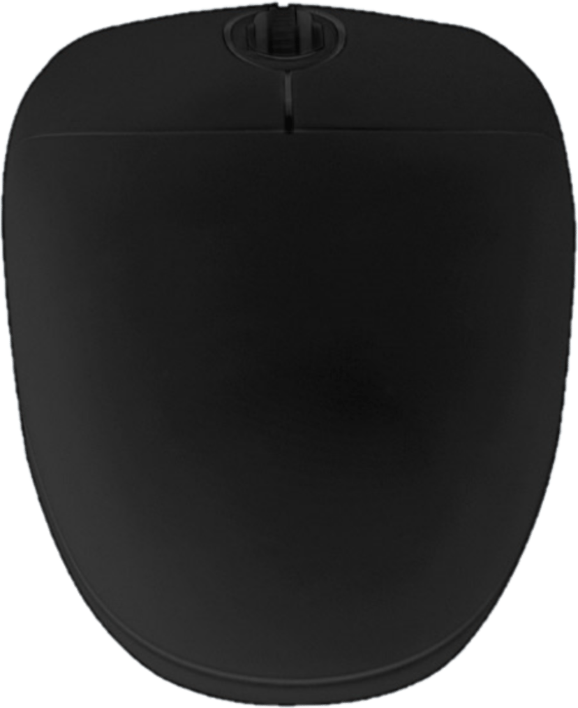 Contour Design Active Key Washable IP68 Scroll Wheel USB-A Mus Svart