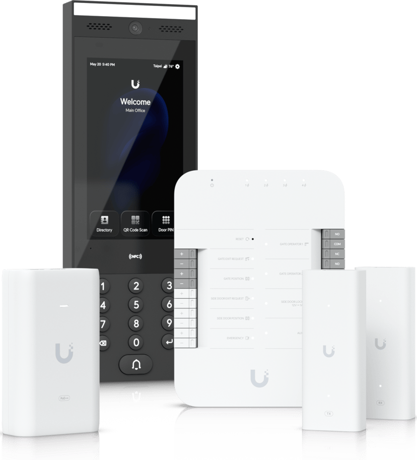 Ubiquiti G3 Gate Starter Kit toegangscontrolesysteem Zwart, Grijs, Wit
