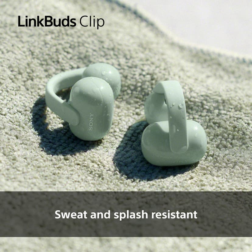 Sony LinkBuds Clip Stereo Svart