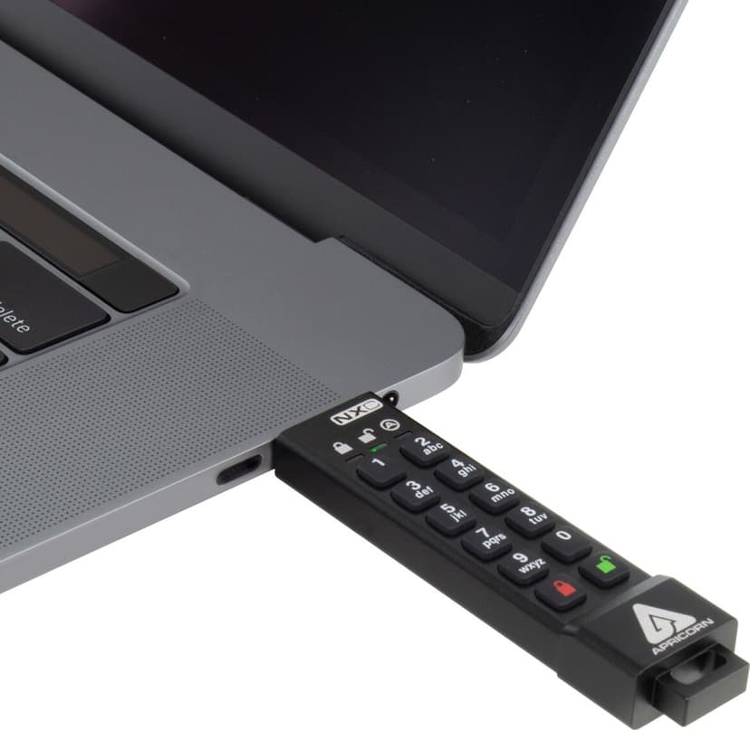 Apricorn Aegis Secure Key 3NXC 32GB 32GB USB-C Svart