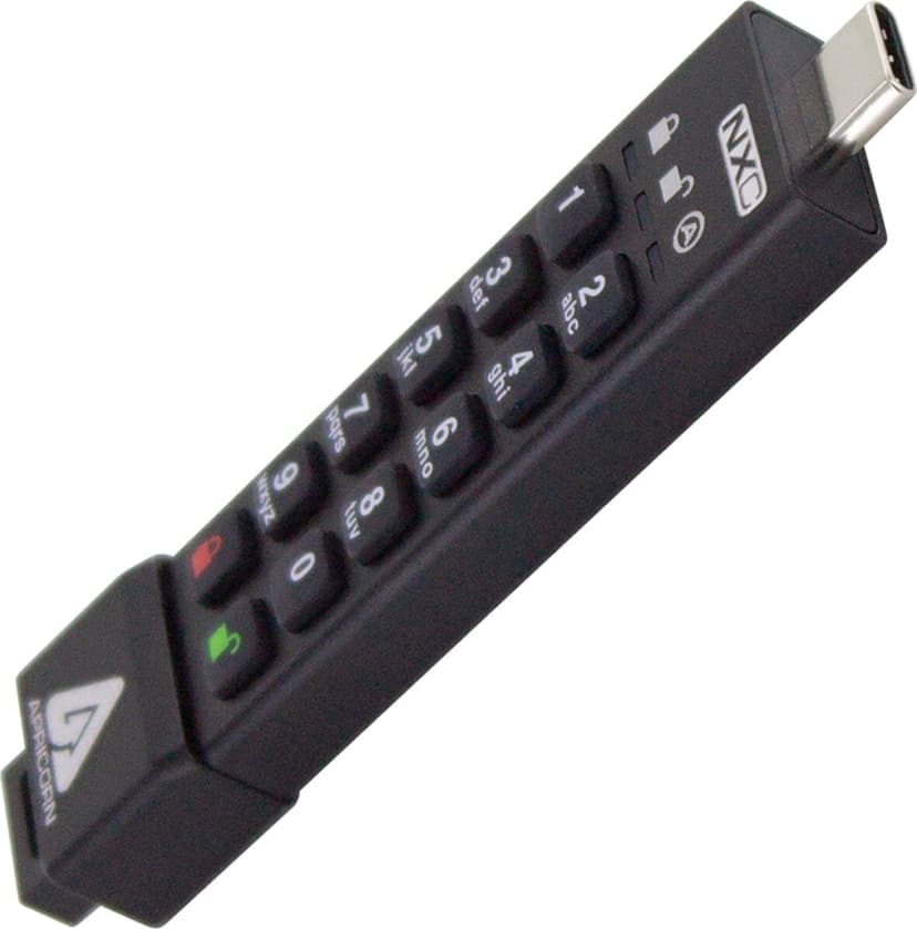 Apricorn Aegis Secure Key 3NXC 32GB 32GB USB-C Svart
