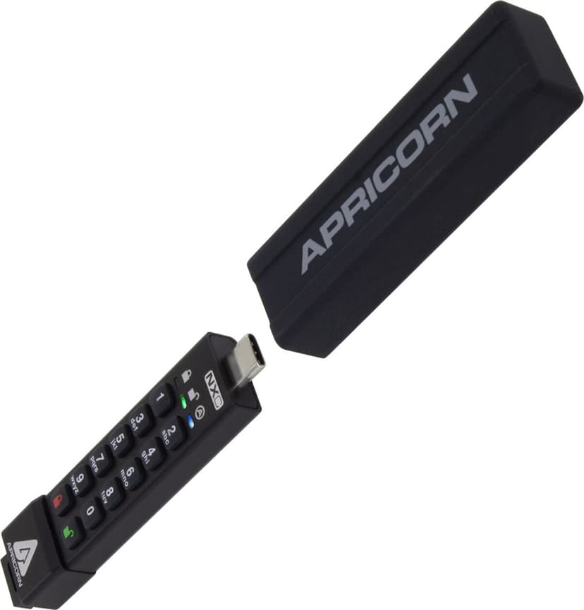 Apricorn Aegis Secure Key 3NXC 32GB 32GB USB-C Svart