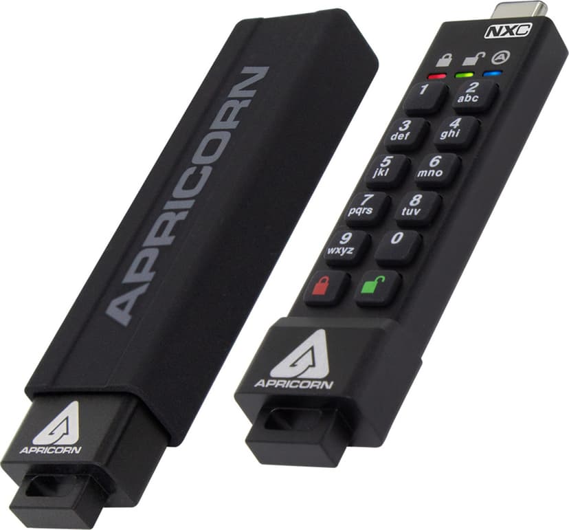 Apricorn Aegis Secure Key 3NXC 16GB 16GB USB-A Svart