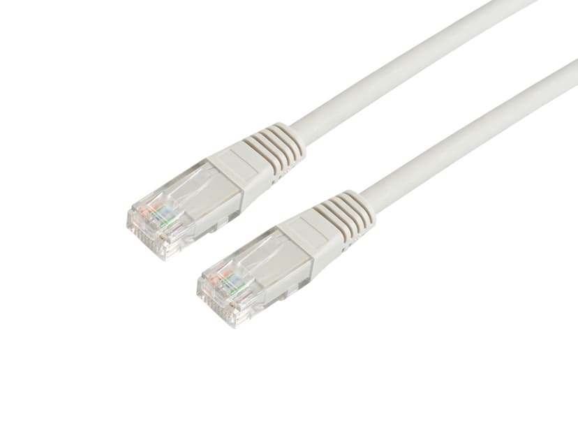 Prokord Patch cable RJ-45 Cat6a 0.5m Grijs